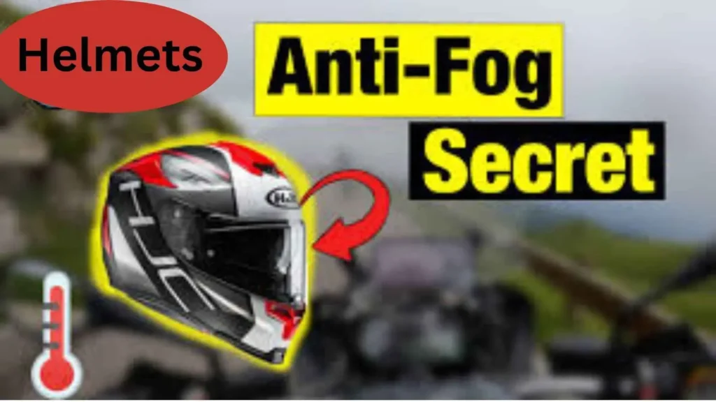 How to Stop Motorcycle Helmet Visor from Fogging Up