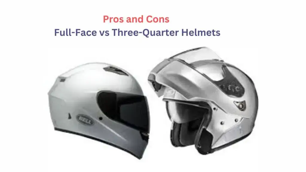 3/4 Motorcycle Helmet