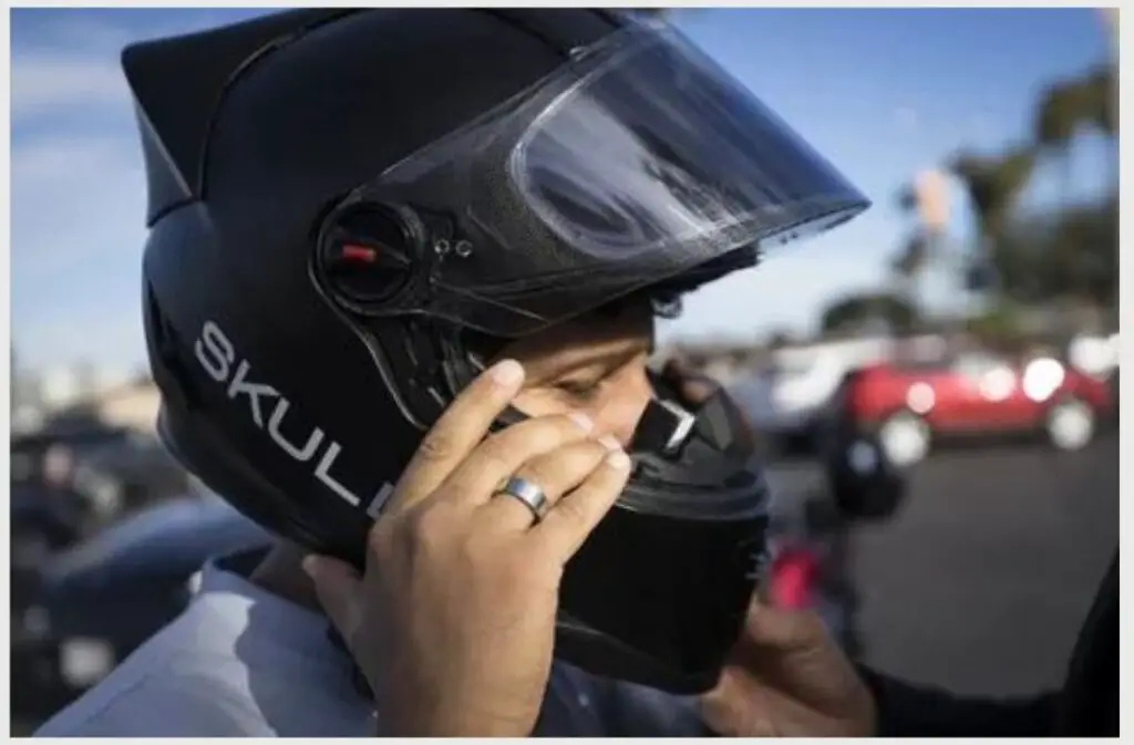 Wear Earbuds in a Motorcycle Helmet