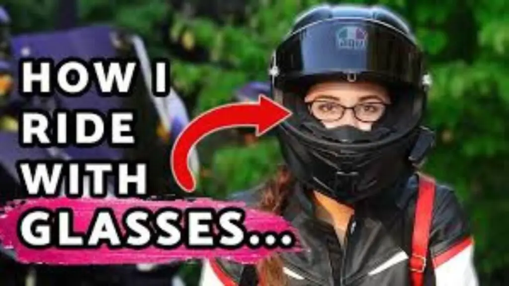 Wear Glasses with a Motorcycle Helmet