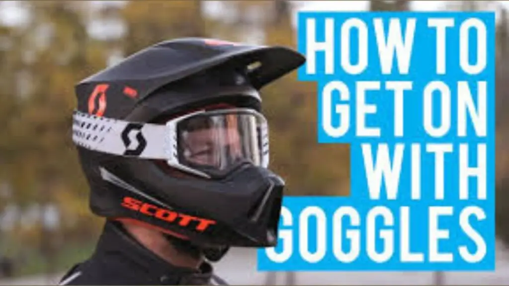 How to Wear Goggles with a Motorcycle Helmet