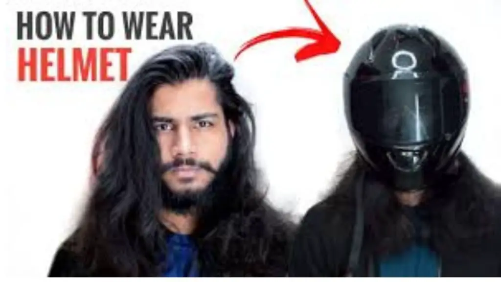 How To Wearing A Helmet With Long Hair